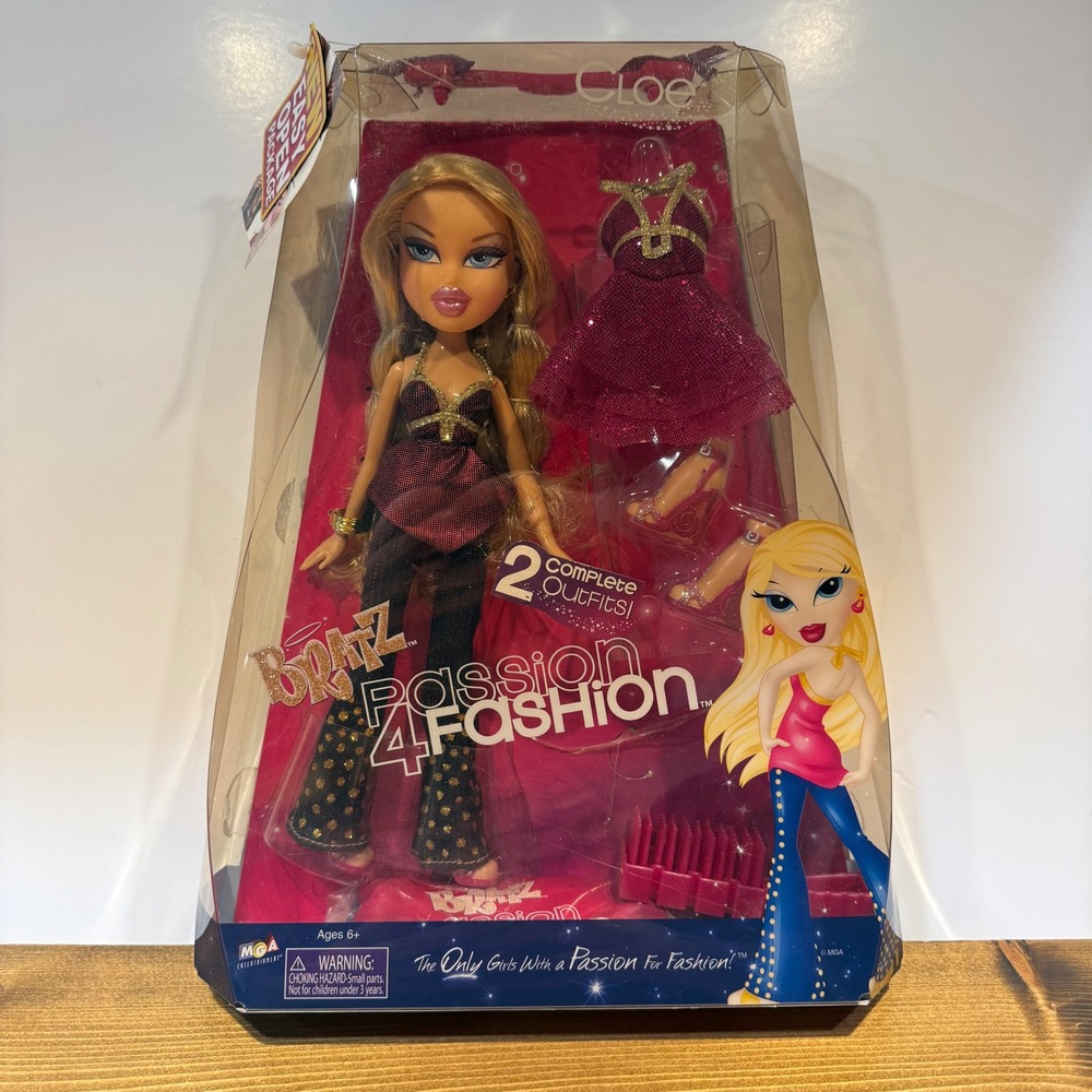 Bratz Passion 4 Fashion Cloe Doll NRFB‎ Sealed MGA Gen 3 Rare READ DESCRIPTION